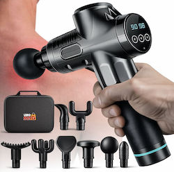 Linomag Linomag Massagepistole für Nacken Kopf Rücken Beine & Körper mit Vibration Schwarz Linomag Linomag Massagepistole für Nacken Kopf Rücken Beine & Körper mit Vibration Schwarz