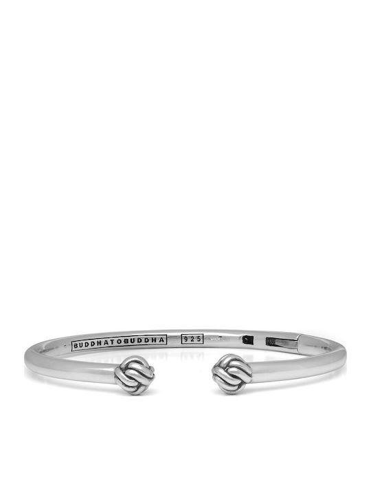 Buddha to Buddha Damentäuber Armband Handschelle aus Silber 19cm