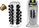 Capsule Holder Metal Chrome 30 Slots