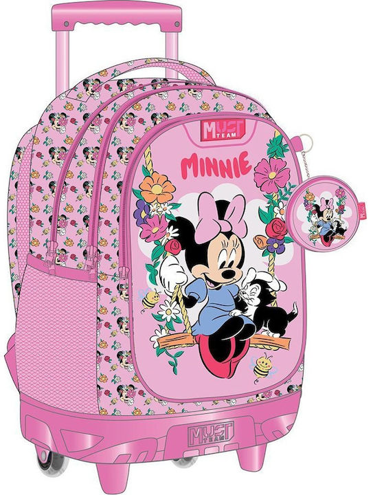 Disney Minnie Mouse Ghiozdan Școlar Troler Școală Primară