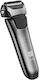Avizar Ip67 Waterproof Rechargeable Electric Shaver 5w Triple Blade Led 100 Min Runtime Black Silver
