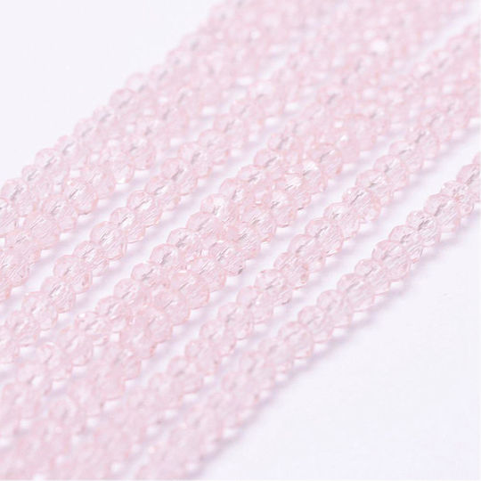 Swarovski Perlen 1,5–2 mm Rosa 160 Stück