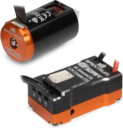 Combo Firma 8a Motor Brushless Sensored Esc Combo 1/24 Rock Crawlers