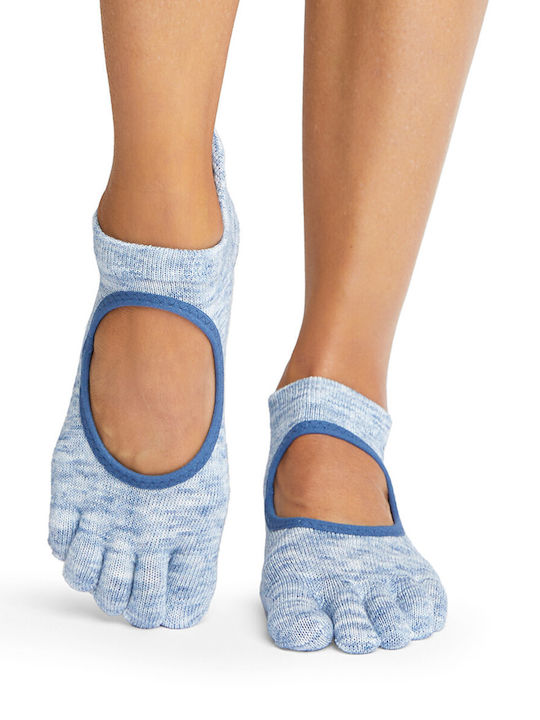 Toesox Спортни Чорапи За Йога И Пилатес Сини