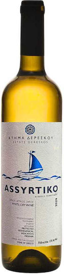 Ktima Dereskou Wein Assyrtiko Weiß Trocken 750ml