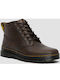 Leather Brown Men's Boots