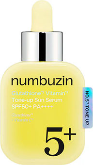 Numbuzin No.5 Glutathione Vitamin Серум за Лице SPF50 за Блясък 30ml