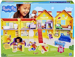 Peppa Pig Casă de păpuși cu mobilier Peppa Pig Casă de păpuși cu mobilier