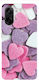 OnePlus Nord CE 5 Sponge Hearts Transparent Silicone TPU Case