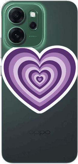 Oppo Reno 14 Fs My Heart Is Yours 2 Прозрачен Силиконов TPU Калъф за Мобилен Телефон