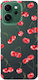 Oppo Reno 14 Fs Cherries Transparent Silicone TPU Mobile Phone Case
