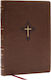 Rsv2ce, Thinline Large Print Catholic Bible, Brown Leathersoft, Comfort Print - Thomas Nelson Publishers - Leather / Fine Binding
