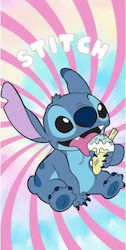 Borea Kinder-Strandtuch Rosa 140x70cm