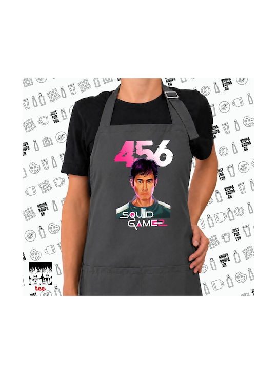 Koupakoupa Squid Game 456 Gi-hun Ποδιά Κουζίνας...