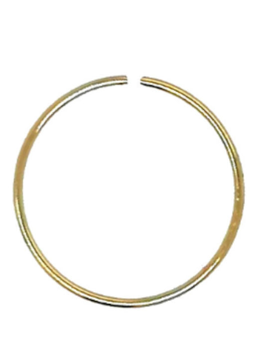 Silver And More Nose Hoop Earring from Pink Gold Plated Silver