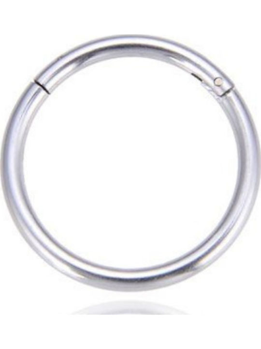 Silver And More Σκουλαρίκι Κρικάκι Μύτης από Ατσάλι 8mm