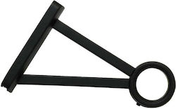 Denver Suspender 10 Cm Black Matte