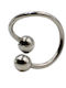Silver And More Augenbrauenpiercing aus Stahl Silber Y55037