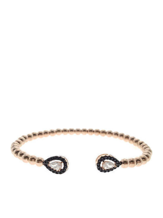 Silver And More Women's Gold Plated Silver Bracelet with Zircon