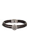 Silver And More Herren Armband aus Leder