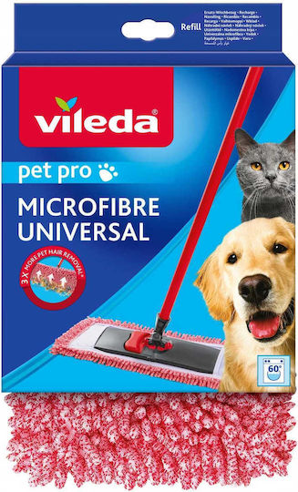 Vileda Pet Pro Pânză de Schimb pentru Parchet cu Microfibre