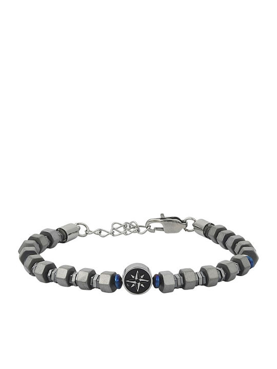Silver And More Men's Bracelet Made of Stainless Steel 21cm