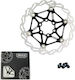 Floating 203 Mm Brake Disc Wake Mtb Black