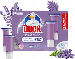 Duck Fresh Discs Gel Καθαρισμού Λεκάνης Ανταλλακτικό με Άρωμα Λεβάντα 72ml Duck Fresh Discs Gel Καθαρισμού Λεκάνης Ανταλλακτικό με Άρωμα Λεβάντα 72ml