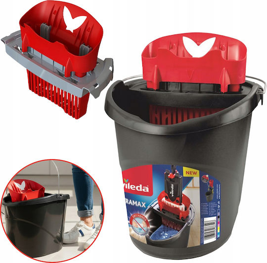 Vileda Găleată cu Stoarcător din Plastic Ultramax Capacitate 13l