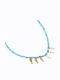 Cuoro Light Blue Necklace