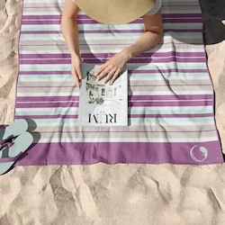 Borea Πετσέτα Microfiber Σώματος Μωβ