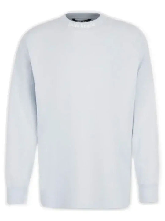 T-Shirt Babyblau Off Weiß