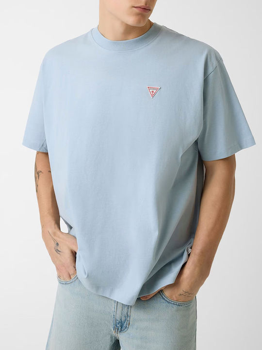 Guess Triangle T-shirt Lightblue