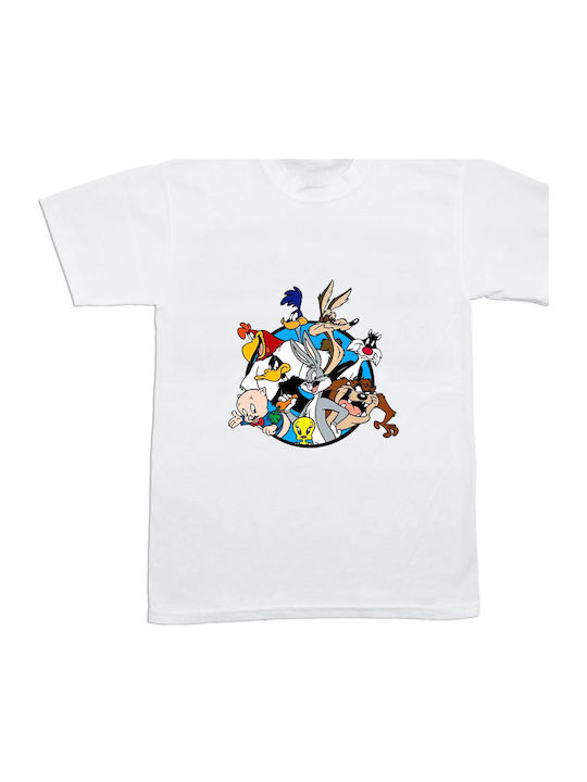 Kids Top White Looney Tunes PHRT-TS-LooneyTunes21