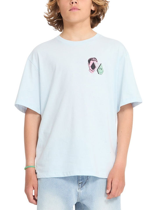 Παιδικό T-shirt Light Blue Acid Aura