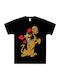 Παιδικό T-shirt Μαύρο Scooby Doo