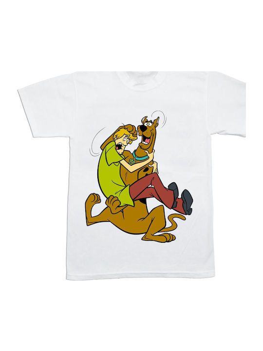 Παιδικό T-shirt Λευκό Scooby Doo