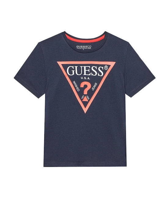 Guess Παιδική Μπλούζα Μπλε