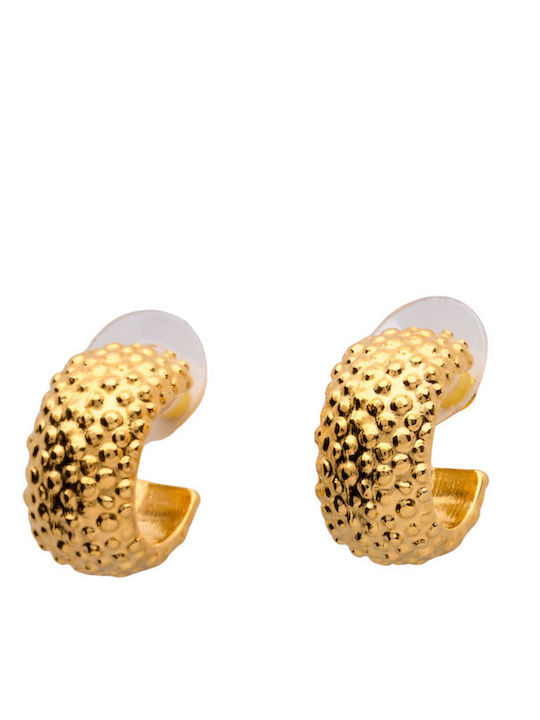 Philio Gold Plated Hoop Earrings