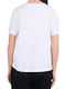Tricou Damă Alb