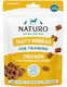 Naturo Hundeleckerlis Ohr ohne Körner aus Huhn / Kürbis 70gr