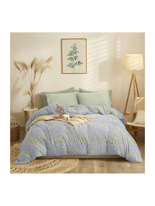 Cokitex Marta Blot Set Bed Sheets Double with R...