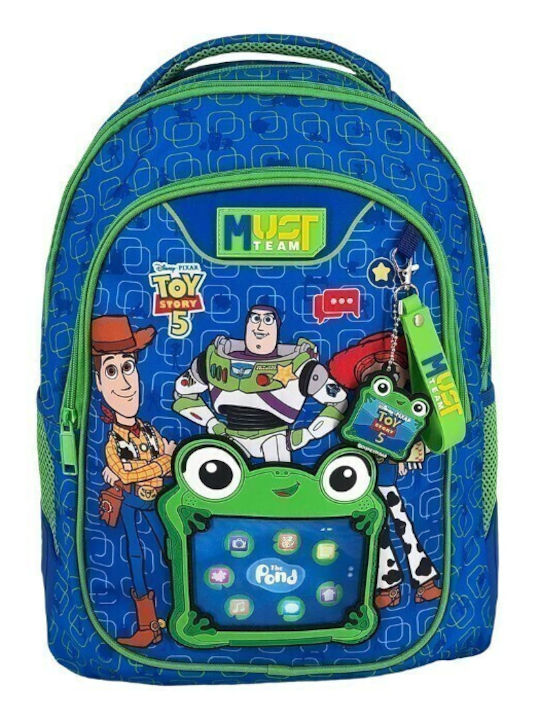 Must Team Schulranzen Rucksack Grundschule mit Flaschenhalter 25lt 32 x 18 x 43cm