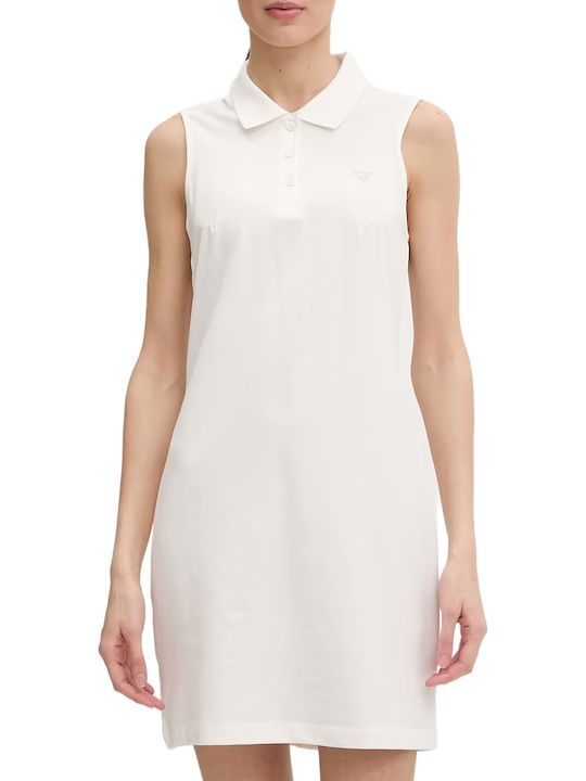 Guess Summer Mini Dress White V6GK09K3152 G056