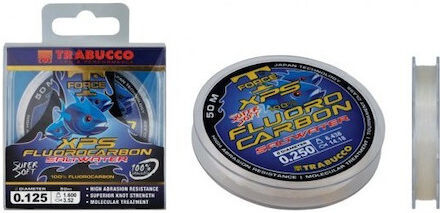 Πετονιά Trabucco T-force Xps Fluorocarbon Χρωμα Διάφανο Μεγεθος 0.180