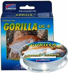 Fishing Line Tubertini Gorilla Uc-4 Fluorocarbon Invisible 100m Colour Transparent Size 1.05