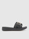 Summer Women's Platform Slippers Style Black