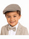 TakTakBaby Kids' Fabric Brown Beret Hat