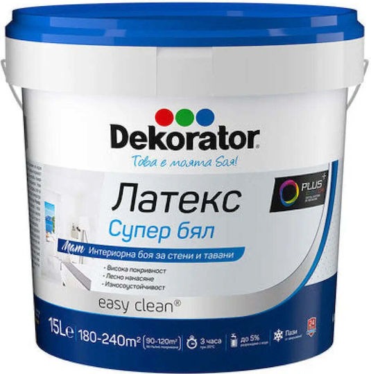 Latex Super Alb 15 L Dekorator