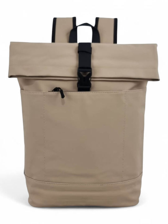 Mcan Waterproof Laptop Backpack 15.6" in Beige ...